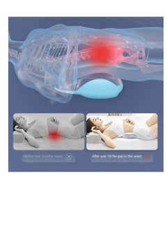 Generic Adjustable 3D Lumbar Support Pillow for Sleeping, Lower Back Pain Relief, Sciatic Nerve Support, Ideal for Side Sleepers and Pregnancy Comfort  - Image 2
