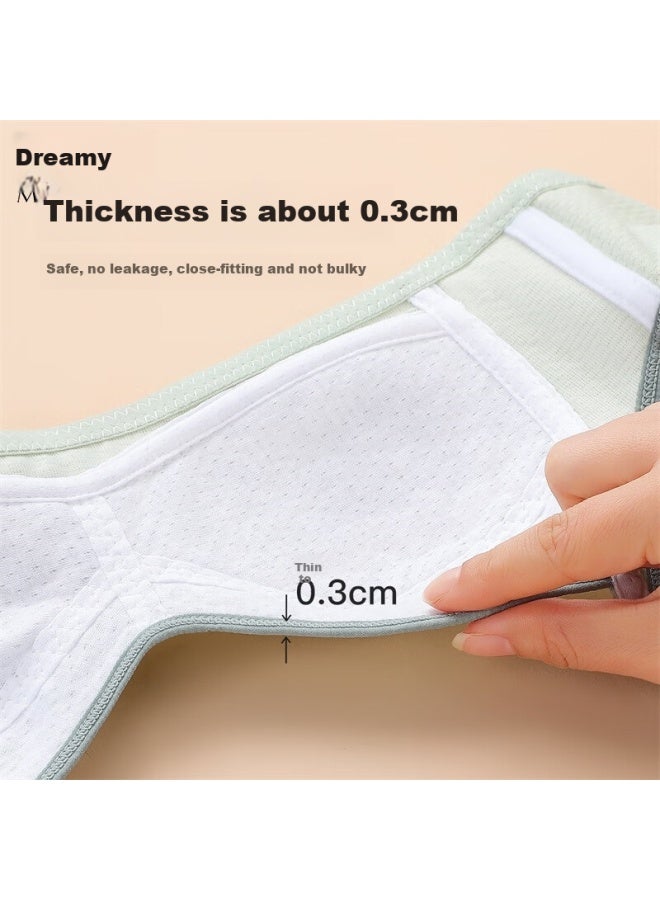 Moonbadi Teenage Girls' Bra, 12-16 Years Old, Cotton Soft Comfortable, Breathable, Thin, High Elastic, Non-leakage, No Pressure, Bra For Development Period - Image 3