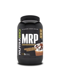 NutraBio NutraBio MRP - Complete Meal Replacement Protein Powder, 2.5lbs - Chocolate 
