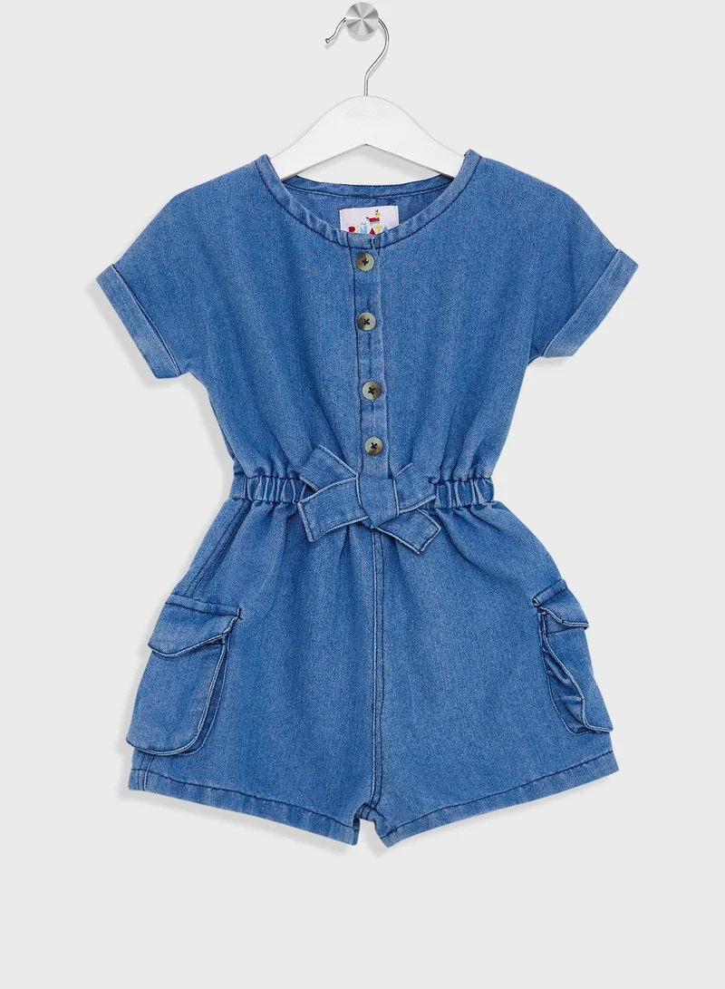 Pinata Girls Denim Playsuit