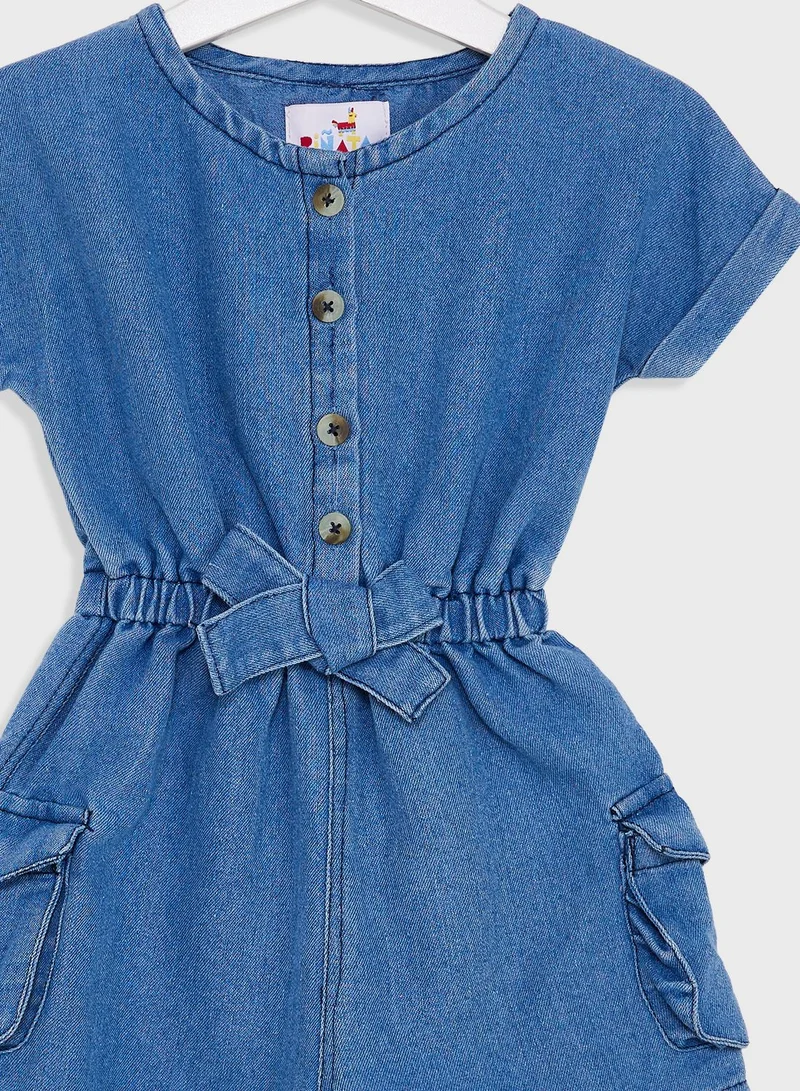 Pinata Girls Denim Playsuit