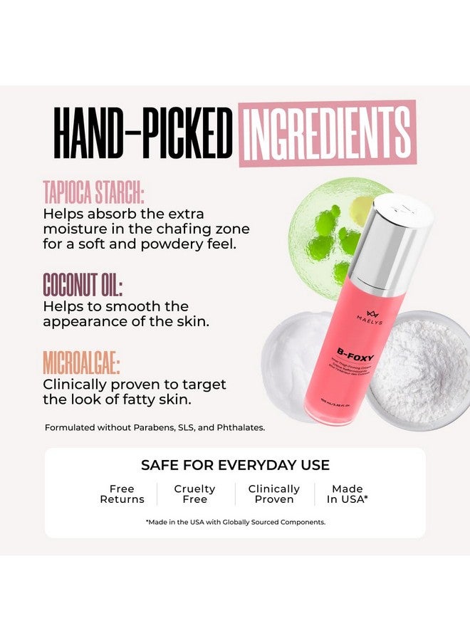 Maelys Maëlys Bfoxy Inner Thigh Firming Cream Tightens Loose Skin & Helps Contour Saggy Skin - Image 5