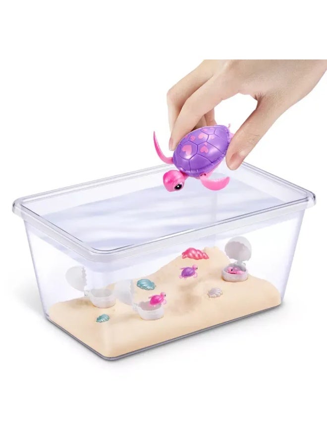 Pets Alive Zuru Pets Alive Mama and Baby Turtle Beach Surprise 9560 - Image 4