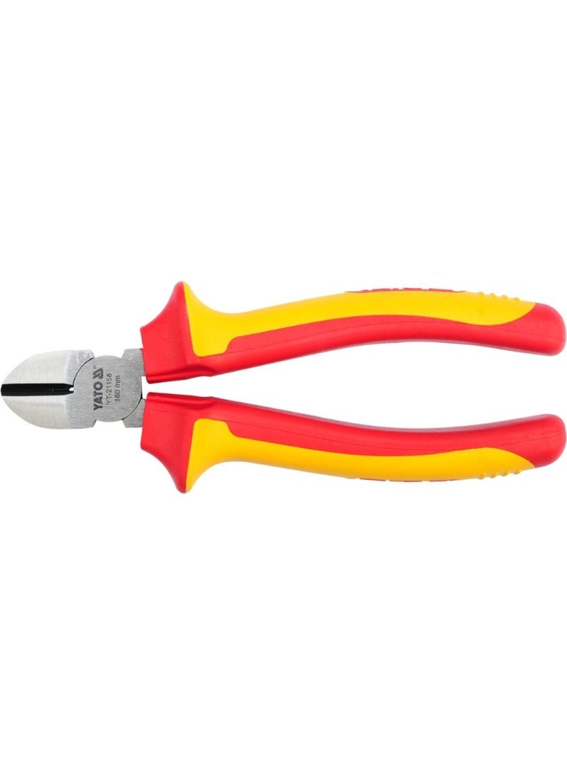YATO Insulated Side Cutting Plier 160mm VDE-1000V YT-21158