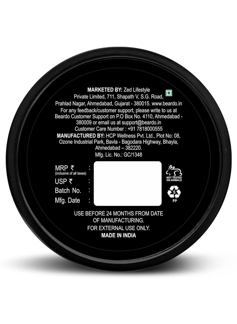 BEARDO - Beardo Heavy Duty Beard Balm 40g Beard Nourishment and Styling Balm for Smooth and Shiny Beard Reduce Beardruff Prevent Dryness Itchiness and Flakiness - Image 1