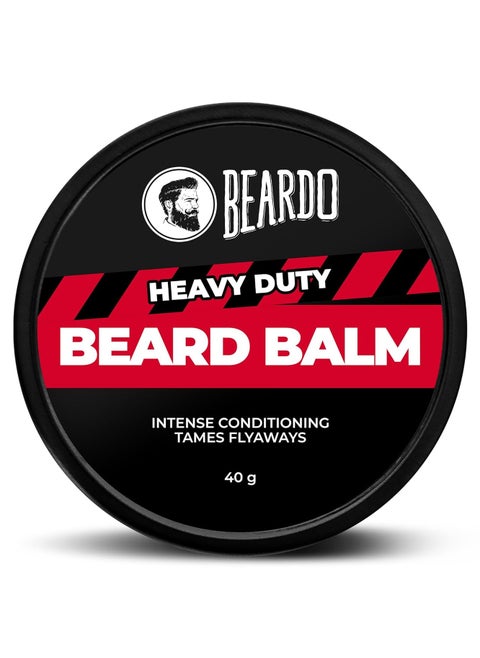 Beardo Heavy Duty Beard Balm 40g Beard Nourishment and Styling Balm for Smooth and Shiny Beard Reduce Beardruff Prevent Dryness Itchiness and Flakiness