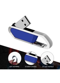 AROAQ USB Flash Drive, Portable Metal Thumb Drive with Keychain, USB 2.0 Flash Drive Memory Stick, Convenient and Fast Pen Thumb U Disk for External Data Storage, (1pc 64GB Black)  - Image 4