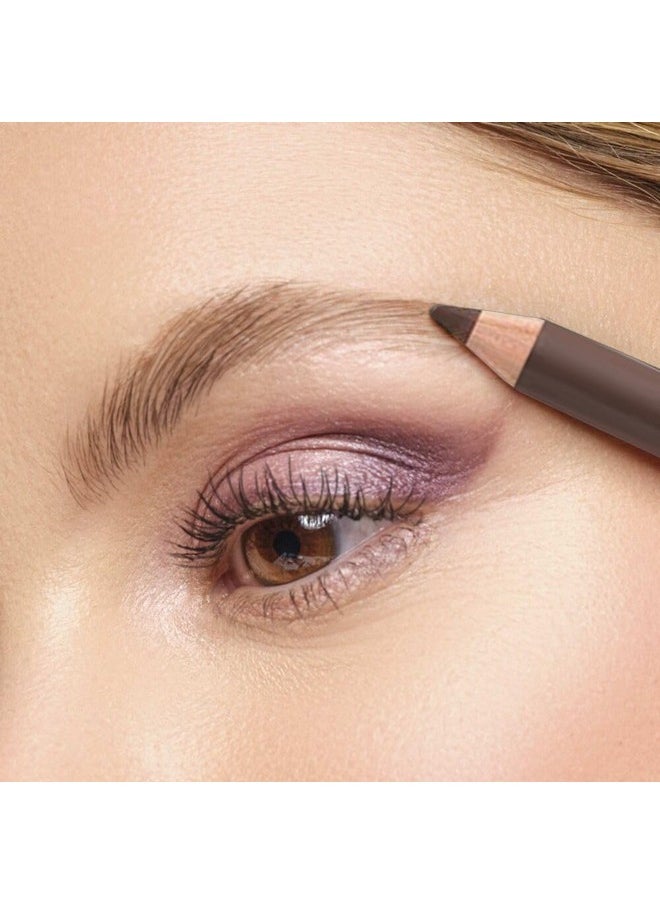ARTDECO - ARTDECO Eyebrow Designer - Ash Blond - Refines Eyebrows & Fills in Gaps - Integrated Brush for Optimal Blending - Dual-Sided - Pencil can be Sharpened - Eyebrow Pencil - Eye Makeup - Vegan - 0.03 Oz - Image 1