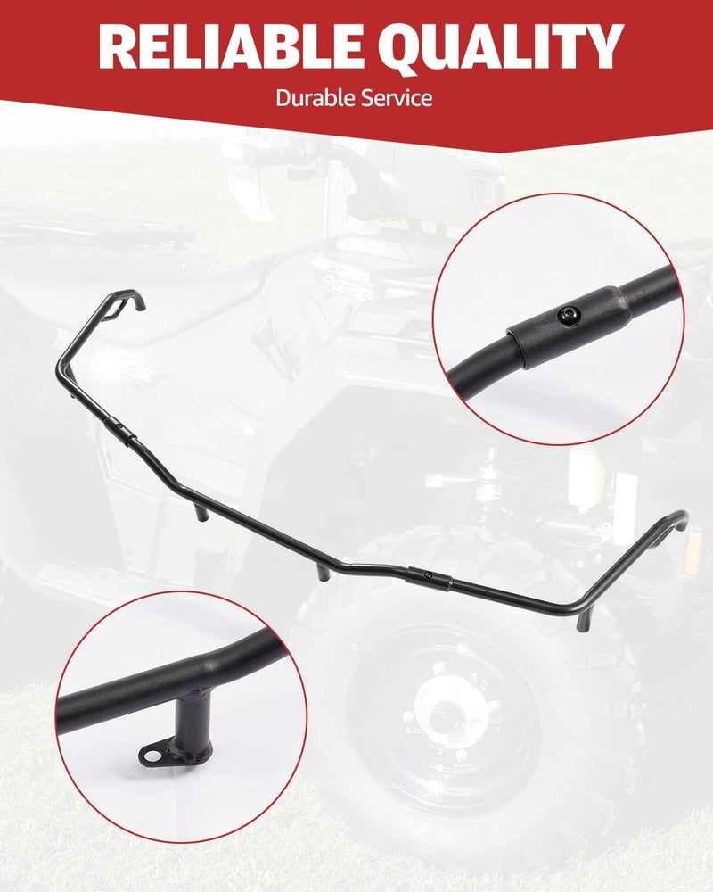 A & UTV PRO Front Rack Extender for Polaris Sportsman 570/450 HO (2014-2022) - Heavy Duty Steel, Black - Image 3