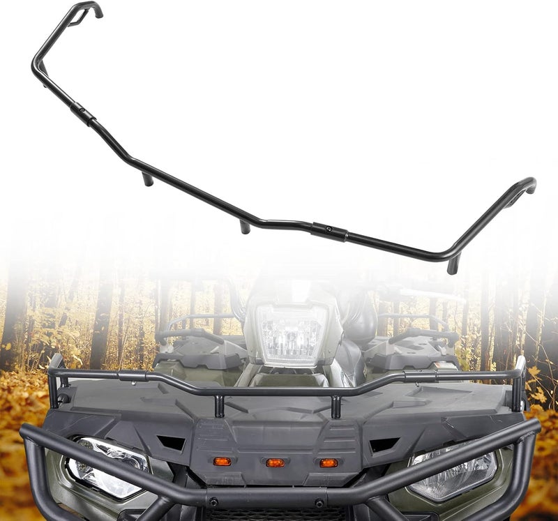 A & UTV PRO Front Rack Extender for Polaris Sportsman 570/450 HO (2014-2022) - Heavy Duty Steel, Black - Image 1
