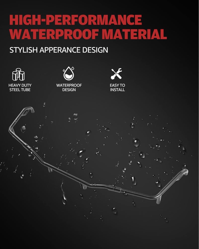 A & UTV PRO Front Rack Extender for Polaris Sportsman 570/450 HO (2014-2022) - Heavy Duty Steel, Black - Image 2