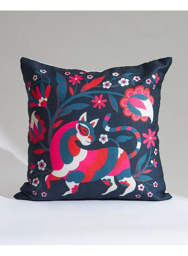Chumbak Otomi Safari 16" Cushion Cover, Set of 5