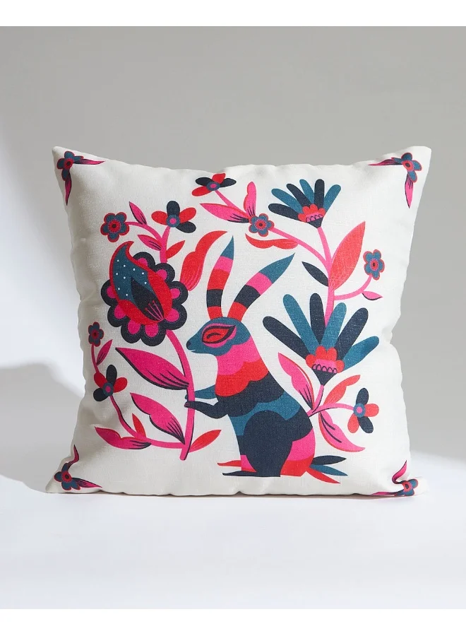 Chumbak Otomi Safari 16" Cushion Cover, Set of 5