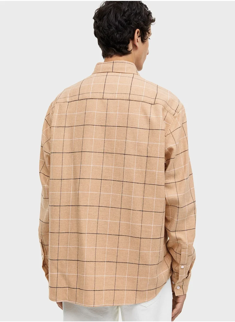 اتش اند ام Checked Regular Fit Shirt