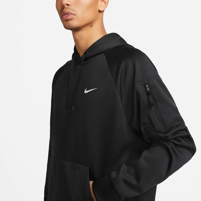 Nike Black Men's Therma-FIT Training Hoodie for Men | Best Price UAE