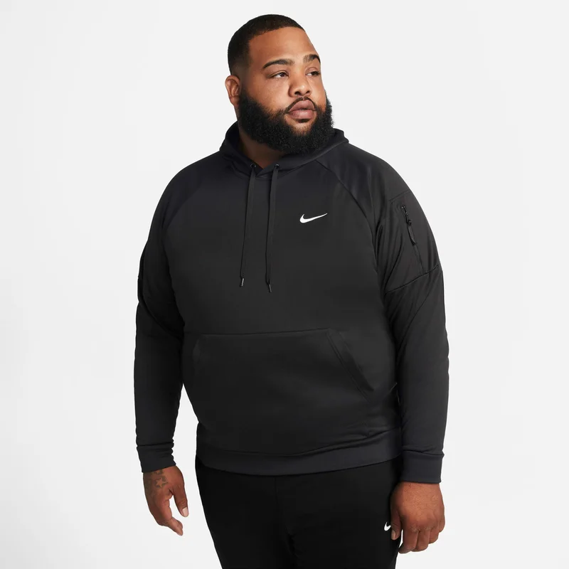 Nike Black Men's Therma-FIT Training Hoodie for Men | Best Price UAE