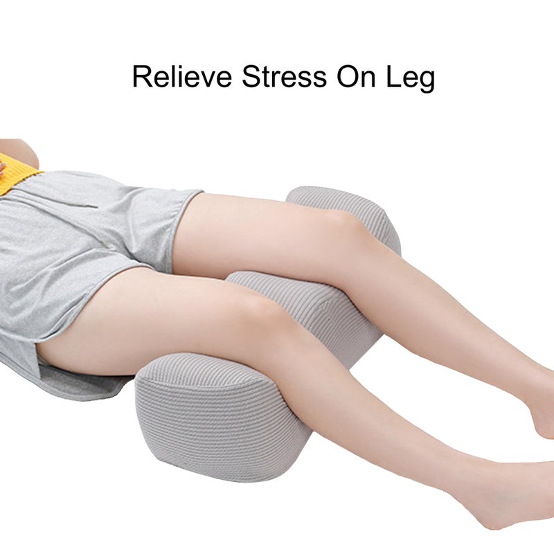 galactruly Leg Elevation Pillows For After Surgery,Leg Pillow Elevation Blood Circulation,Wedge Pillow After Knee Replacement Post Surgery,Elevation Pillow for Both Leg Swelling,Knee Pillow For Back Sleeping - Image 2