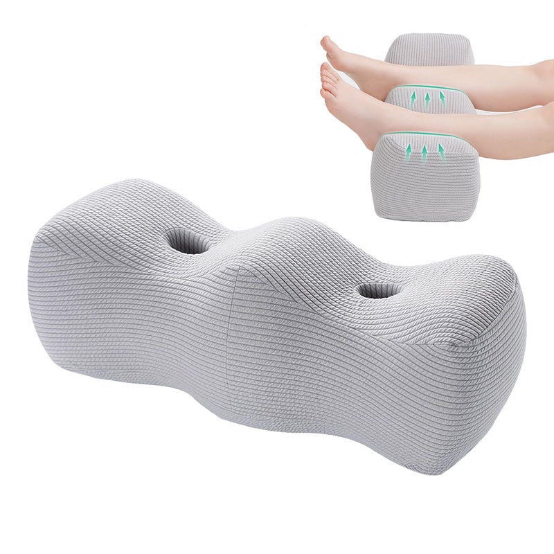 galactruly Leg Elevation Pillows For After Surgery,Leg Pillow Elevation Blood Circulation,Wedge Pillow After Knee Replacement Post Surgery,Elevation Pillow for Both Leg Swelling,Knee Pillow For Back Sleeping - Image 1