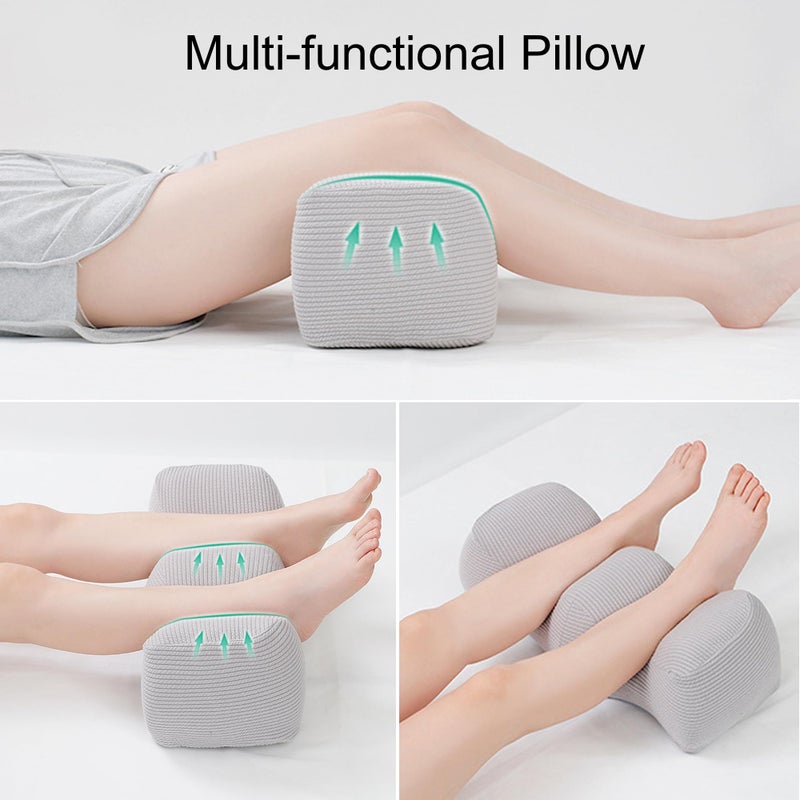 galactruly Leg Elevation Pillows For After Surgery,Leg Pillow Elevation Blood Circulation,Wedge Pillow After Knee Replacement Post Surgery,Elevation Pillow for Both Leg Swelling,Knee Pillow For Back Sleeping - Image 4