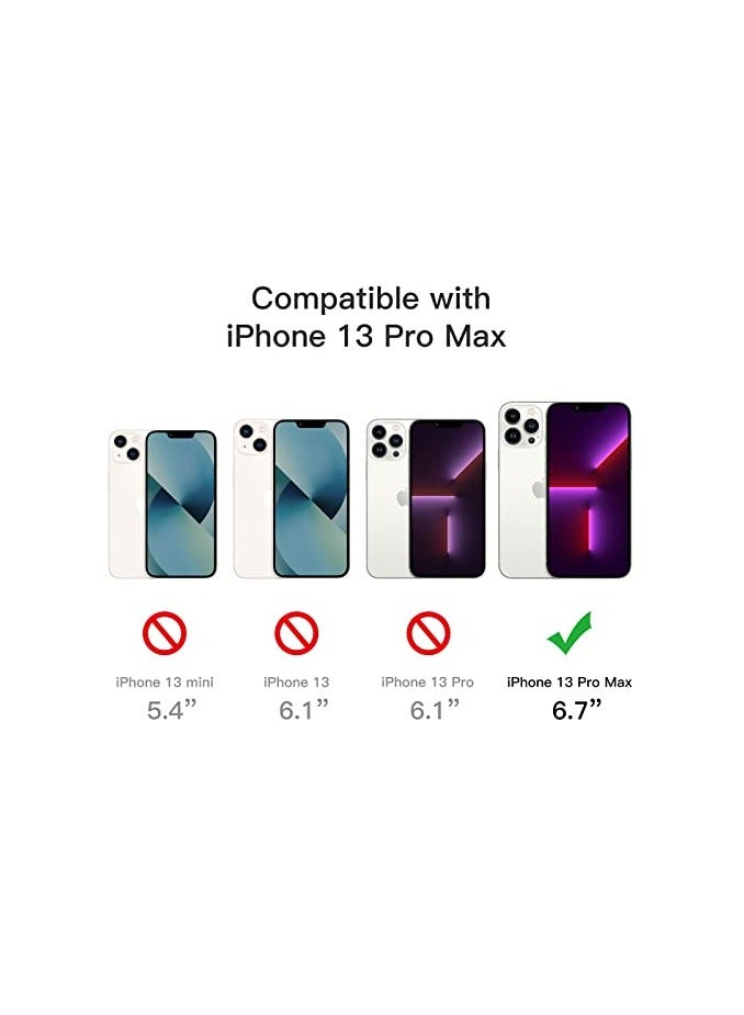 جي تيك حافظة JETech 5 في 1 لهاتف iPhone 13 Pro Max مقاس 6.7 بوصة، مع واقي شاشة مكون من عبوتين وواقي عدسة كاميرا مكون من عبوتين، طبقة زجاجية مقسى بتغطية كاملة، غطاء هاتف ممتص للصدمات (ذهبي وردي) - Image 2