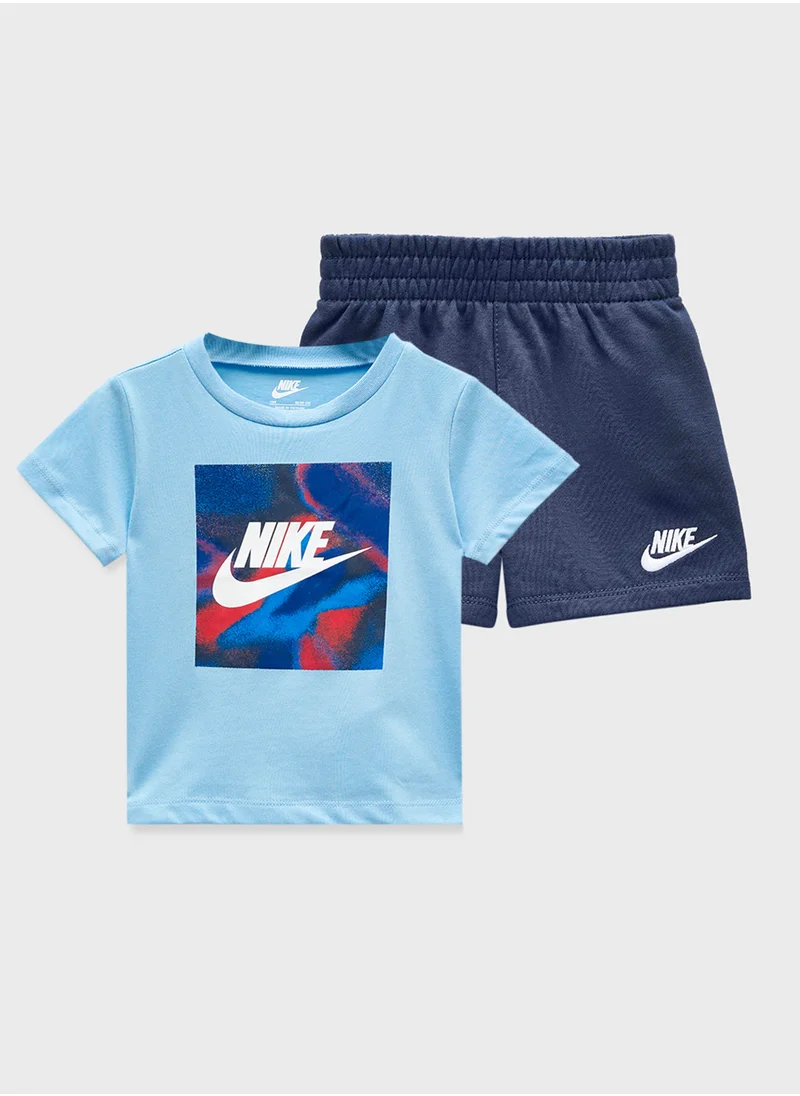 نايكي Kids Club Express T-Shirt Shorts