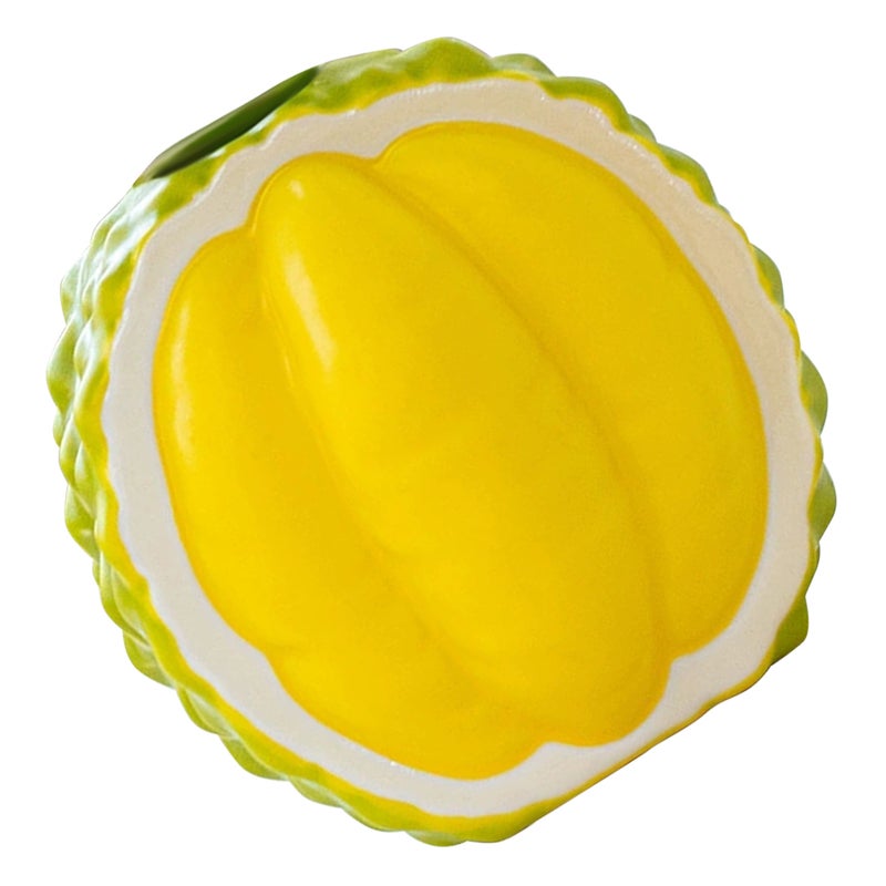 Fruit Ceramic Flower Vase: Unique Shaped Decorative Vase Flower Holder Aesthetic Desktop Decor For Home Office Hydroponic Plants - Image 3