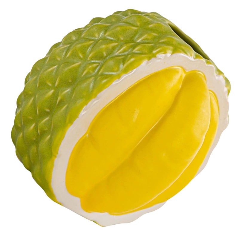 Fruit Ceramic Flower Vase: Unique Shaped Decorative Vase Flower Holder Aesthetic Desktop Decor For Home Office Hydroponic Plants - Image 4