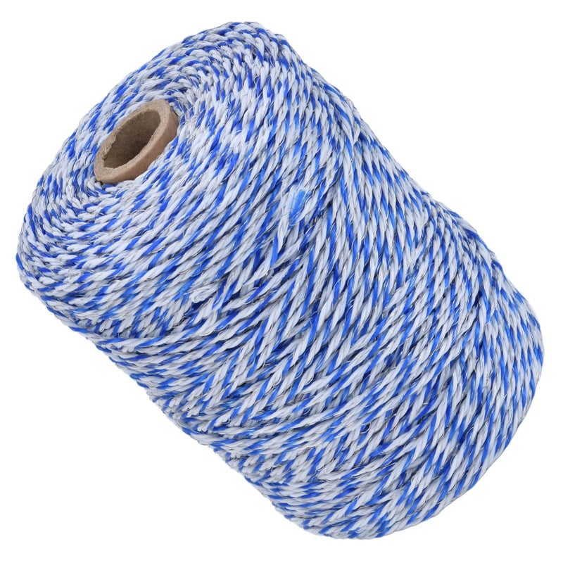 Electric Fence Polywire 3mm Steel Wire 200m Portable Conductive Rope High Voltage Weatherproof for Livestock - Image 5