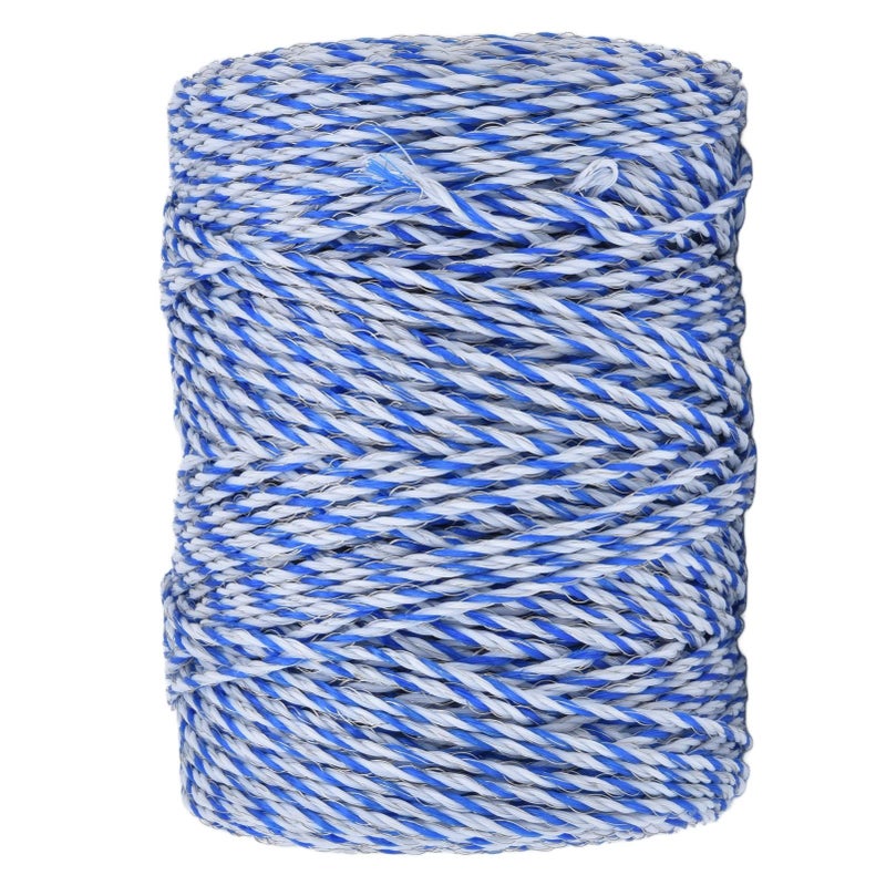 Electric Fence Polywire 3mm Steel Wire 200m Portable Conductive Rope High Voltage Weatherproof for Livestock - Image 3