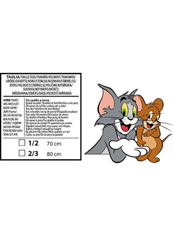 Ciao Tom & Jerry Baby Costume – Tom Cat Outfit for 1–2 Years | Official Warner Bros Infant Costume with Jumpsuit, Bonnet & Tail | Plush Baby Fancy Dress for Halloween, Parties & Photos - Image 4