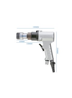 سيلفرسي إن سي مسدس التنصت الهوائي M3-M12 300RPM آلة التنصت اليدوية الهوائية أداة التنصت الصغيرة آلة الحفر (مقبض مع حماية)  - Image 3