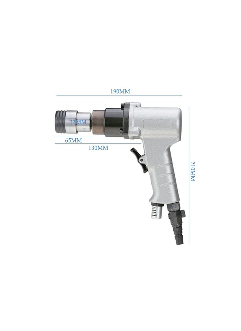سيلفرسي إن سي - مسدس التنصت الهوائي M3-M12 300RPM آلة التنصت اليدوية الهوائية أداة التنصت الصغيرة آلة الحفر (مقبض مع حماية) - Image 1