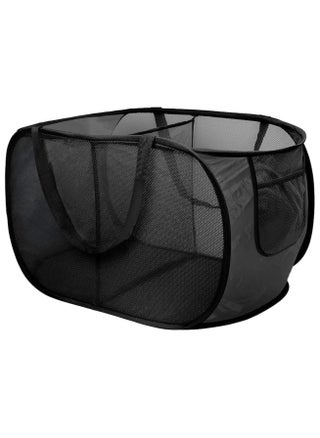 Black Double Compartment