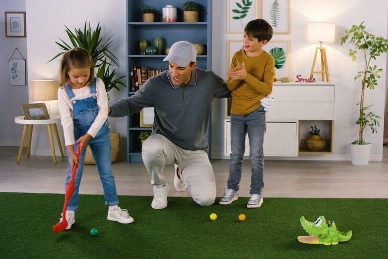 Goliath Gator Golf - Putt The Ball into The Gator's Mouth to Score Game by , Single, Gator Golf, 27 x 27 x 12.5 cm for age 3+ years - Image 2