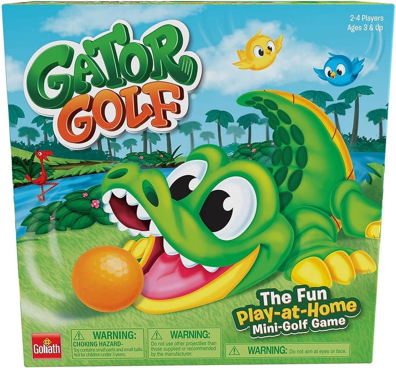 Goliath Gator Golf - Putt The Ball into The Gator's Mouth to Score Game by , Single, Gator Golf, 27 x 27 x 12.5 cm for age 3+ years - Image 3