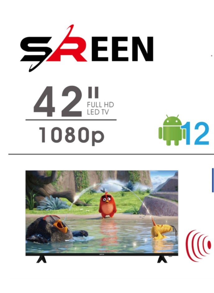 Sreen 42" smart frameless LED, Full HD, Smart, Android 12 - SRET-42S1 - pzsku/ZB2D3643A87EC366731F8Z/45/_/1715837797/b232b46e-a6e9-4775-b4a9-603d1fef23a8