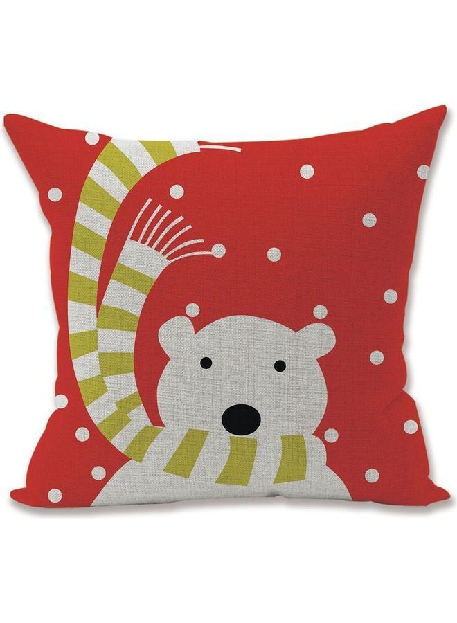 NIBEMINENT Decorative Cushion Cover Red