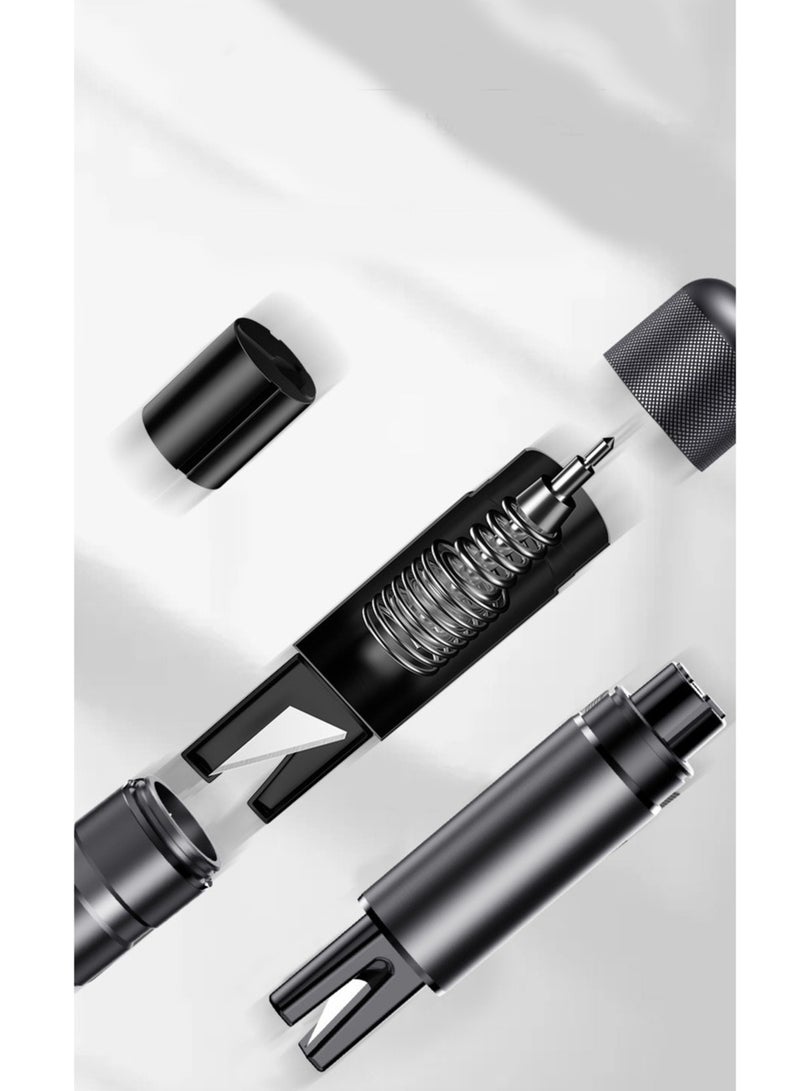 1 قطعة من السيارات سلامة المعادن المطرقة ، نافذة محطم ، حزام الأمان آلة قطع ، مطرقة المنقذة للحياة - Image 2