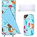Wildkin Kids Microfiber Nap Mat Soft Sleep Mat with Pillow Ideal for School Travel Mermaid - Image 3