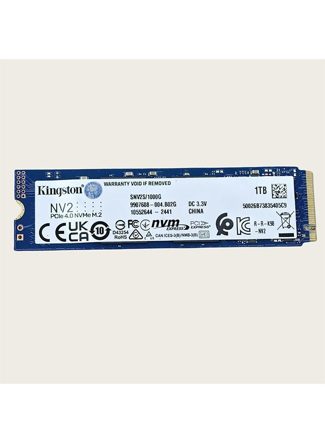 Kingston NV2 1TB M.2 2280 NVMe PCIe4.0 Internal Solid-State Drive Up to 3500 MB/s  - Image 1