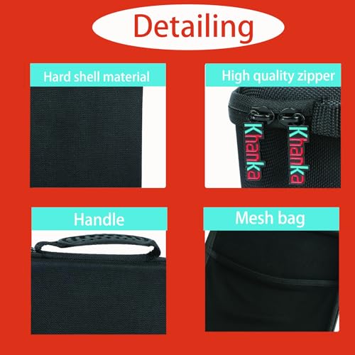 Khanka Hard Storage Case Replacement for BLACK+DECKER LDX120C/LD120VA Cordless Drill/Driver(Only Case） - Image 5