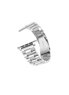Generic Stainless Steel Watch Band For Apple Watch Series SE - 42/44mm - Silver  - Image 1