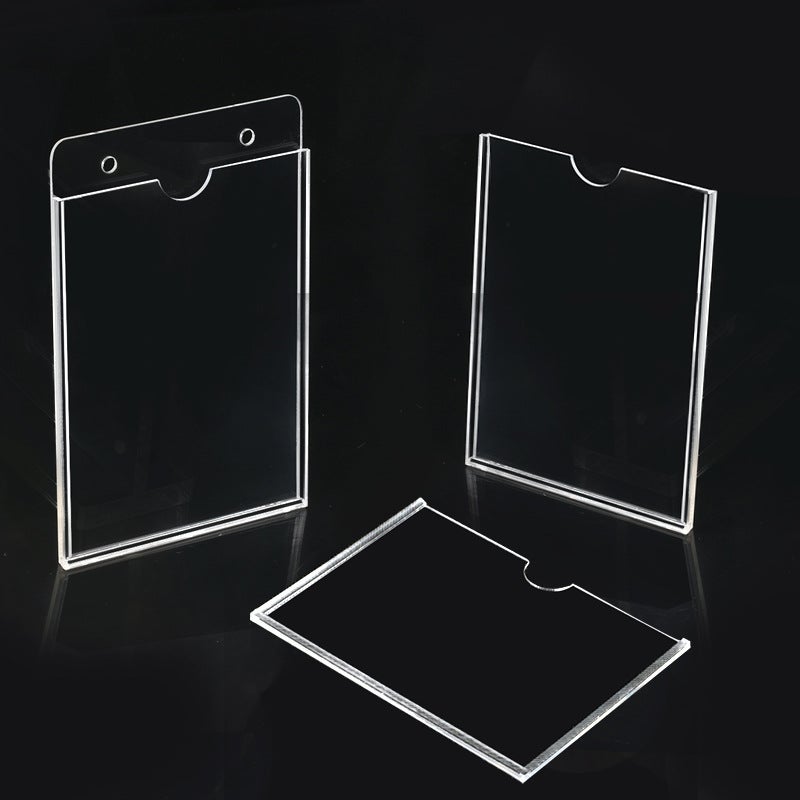 Po Box Po Frame Double Layer Transparent Injection Molded Acrylic 234567 "Position Card Frame Position Slot Position Card - Image 5