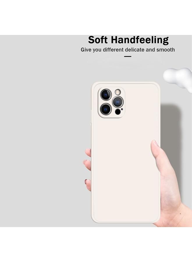 Zaboon Case For iPhone 12 Pro Solid Color Imitation Liquid Silicone Straight Edge Dropproof Full Coverage Protective Case - Image 3