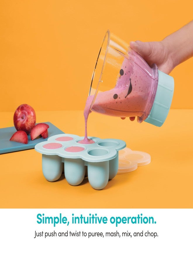 NutriBullet NBY-50100 Baby Complete Food-Making System, 32-Oz, White, Blue, Clear - Image 5