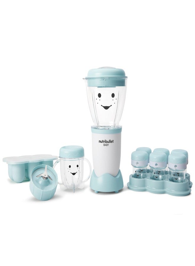 NutriBullet NBY-50100 Baby Complete Food-Making System, 32-Oz, White, Blue, Clear - Image 2