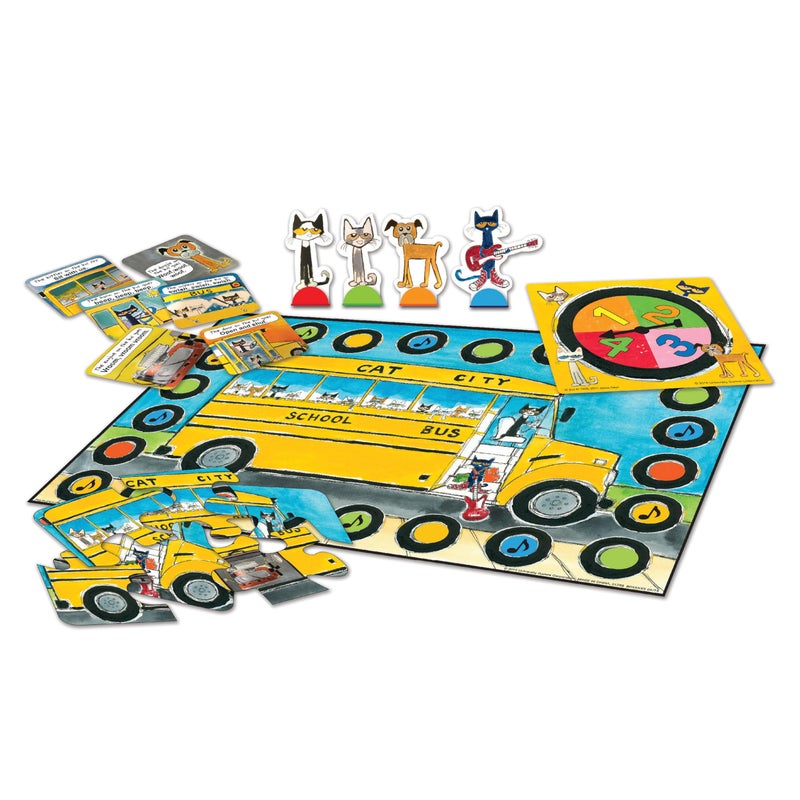 Briarpatch | Pete The Cat Wheels on The Bus Game, Fans of Pete The Cat Books, Ages 3+ - Image 2