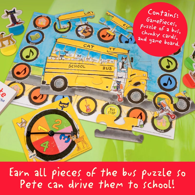 Briarpatch | Pete The Cat Wheels on The Bus Game, Fans of Pete The Cat Books, Ages 3+ - Image 5