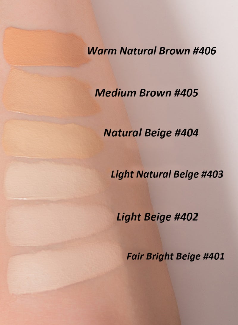 Generic Full Coverage Concealer, Lightweight Long Lasting Waterproof Under Eye Concealer, Brightening Highlighter for Women & Girls 2.5ml  - Image 3