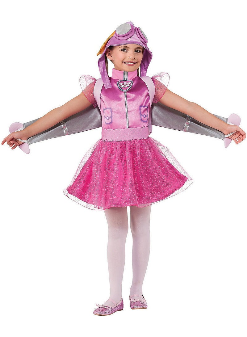 Toy Box Skye Paw Patrol Costume for Girls Small Size 3-4 Years - Image 1